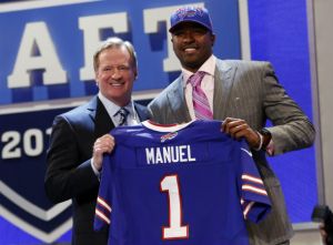 E.J. Manuel was the only QB selected in the 1st round of the NFL Draft, but is it enough to help the Bills make a turnaround?